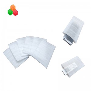 Custom transparent shockproof waterproof antistatic epe foam bag PE PO film thickening expanded polyethylene packaging bag