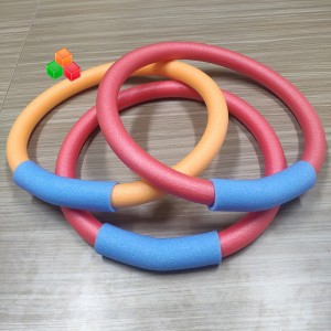 Best selling promotion round solid polyethylene foam noodle roll different size color EPE EVA foam swimming pool noodle tube