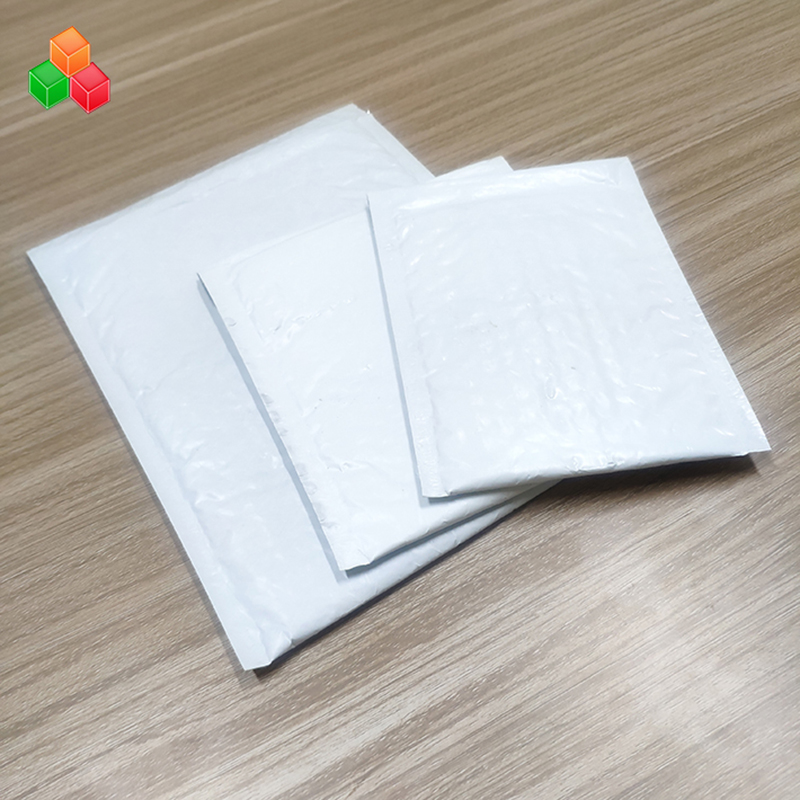 Design printed logo bubble mailers tear proof padded plastic bag / co extruded poly shipping envelope bubble air wrap bag