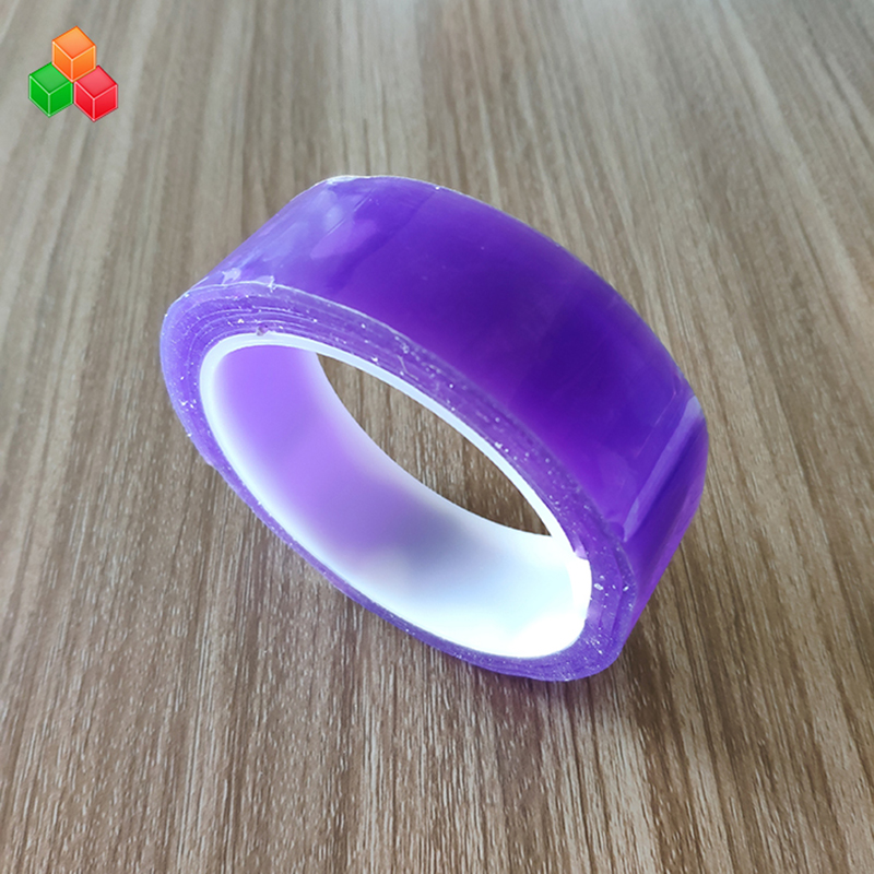 colorful excellent quality washable reusable double side strong self adhesive gel grip magic nano suction tape